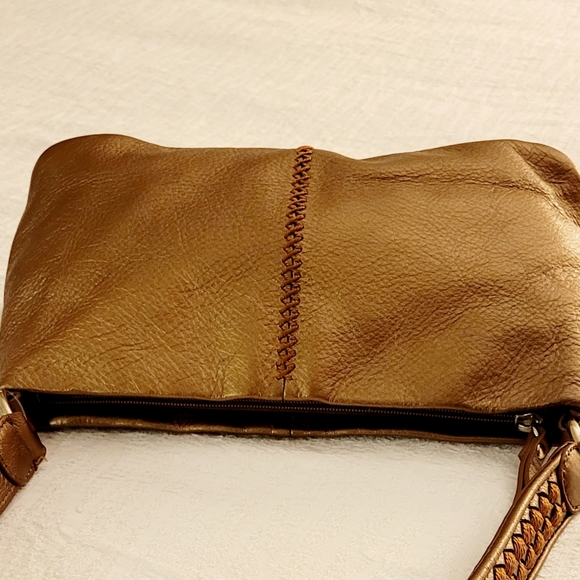 The Sak Pink Label copper leather hobo shoulder bag 100% Leather - Picture 6 of 14